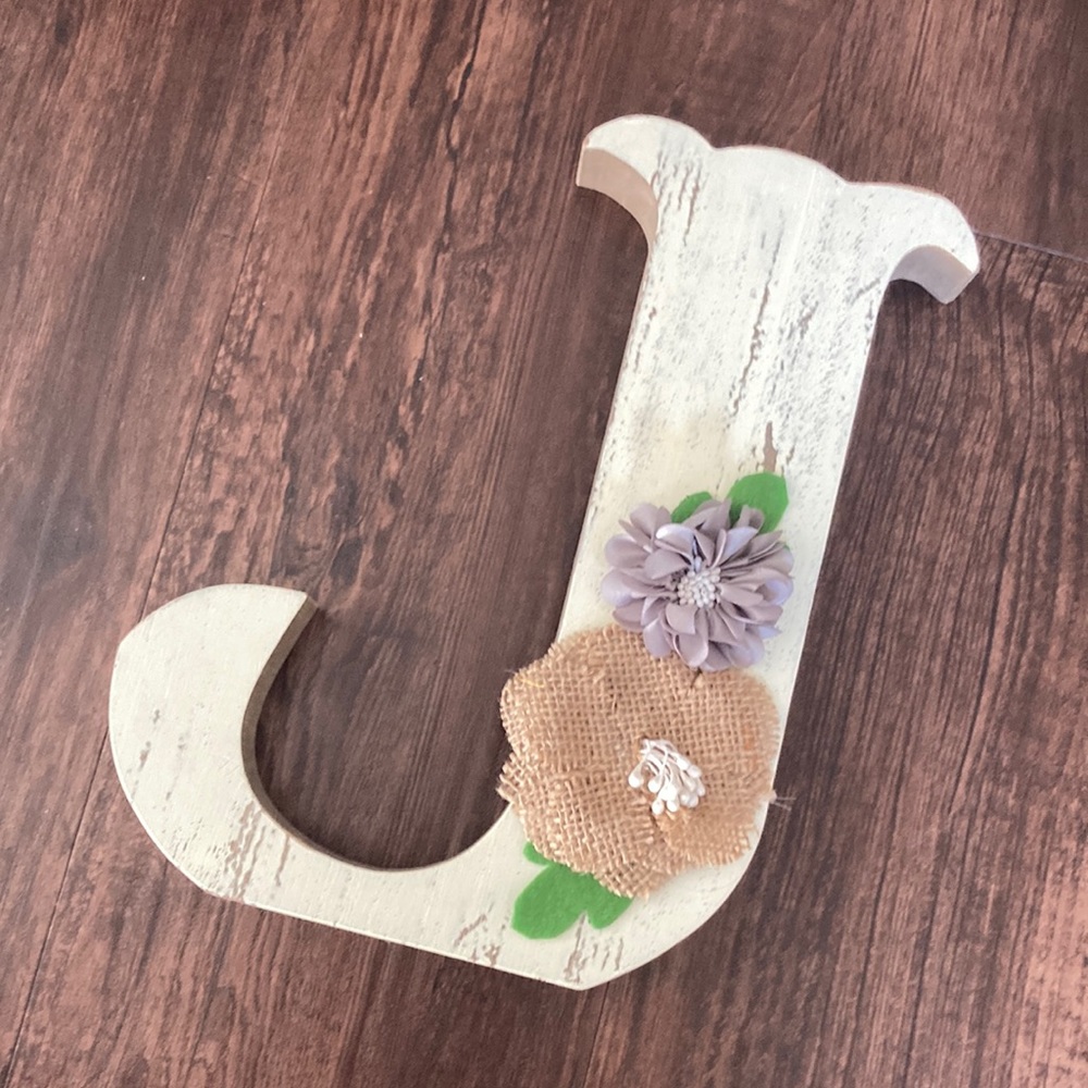 Loving Kindness “J” table decor